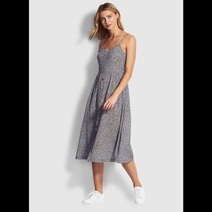 SPIRIT ANIMAL BUTTON FRONT DRESS.